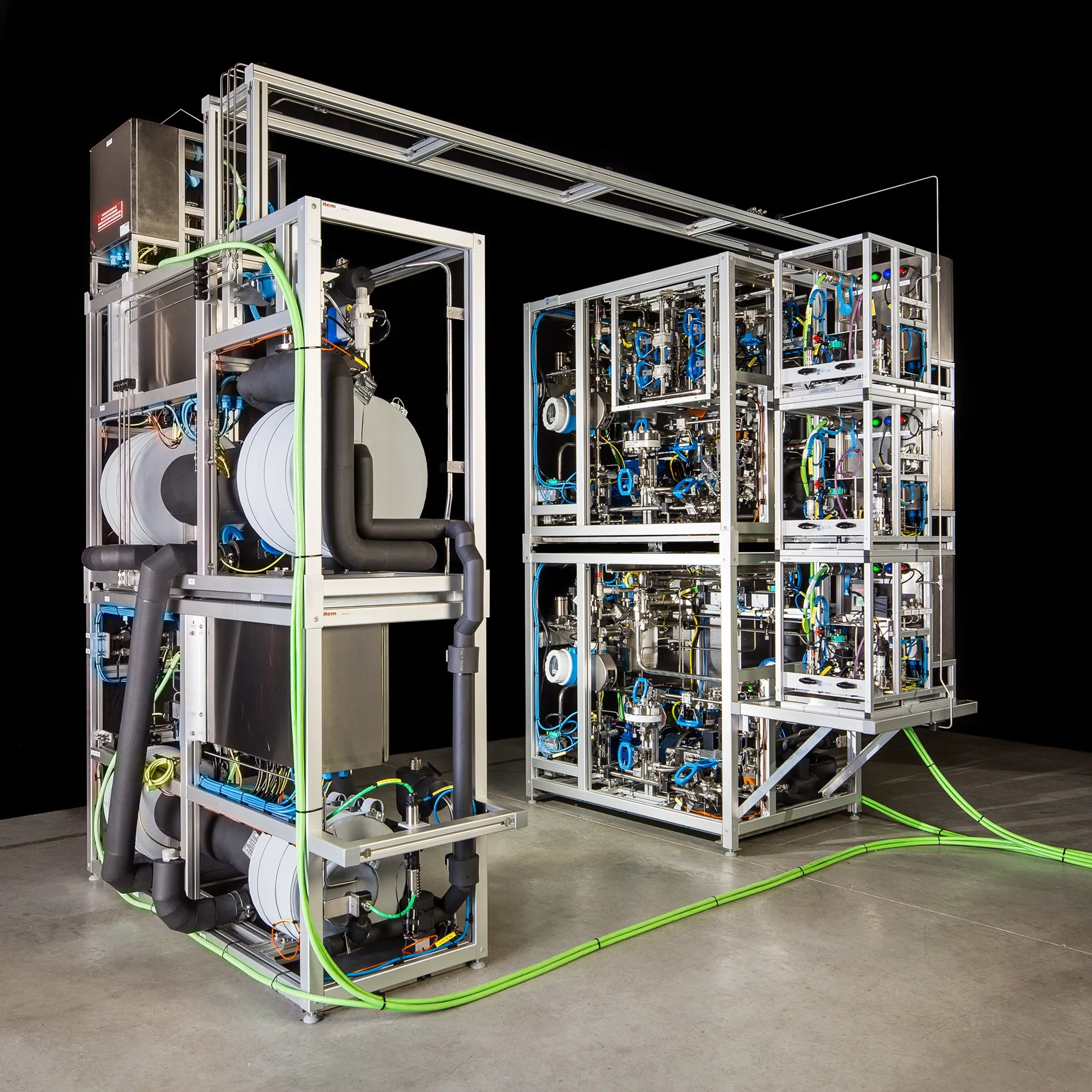 A Continuous Pharma Modular Plug-and-Produce Manufacturing Plant