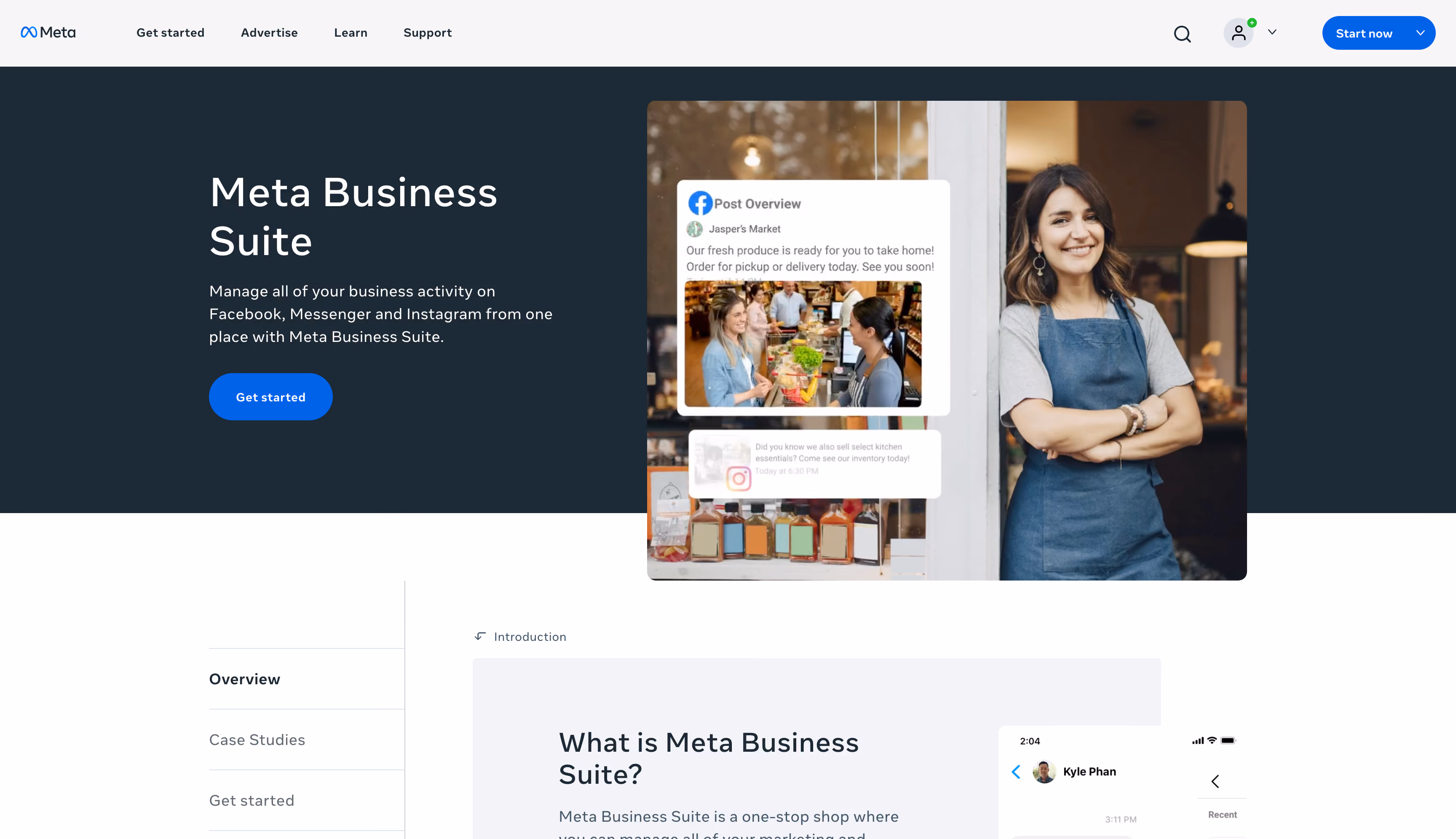 Meta Rpbyn website page, a free attribution and on-site analytics tool