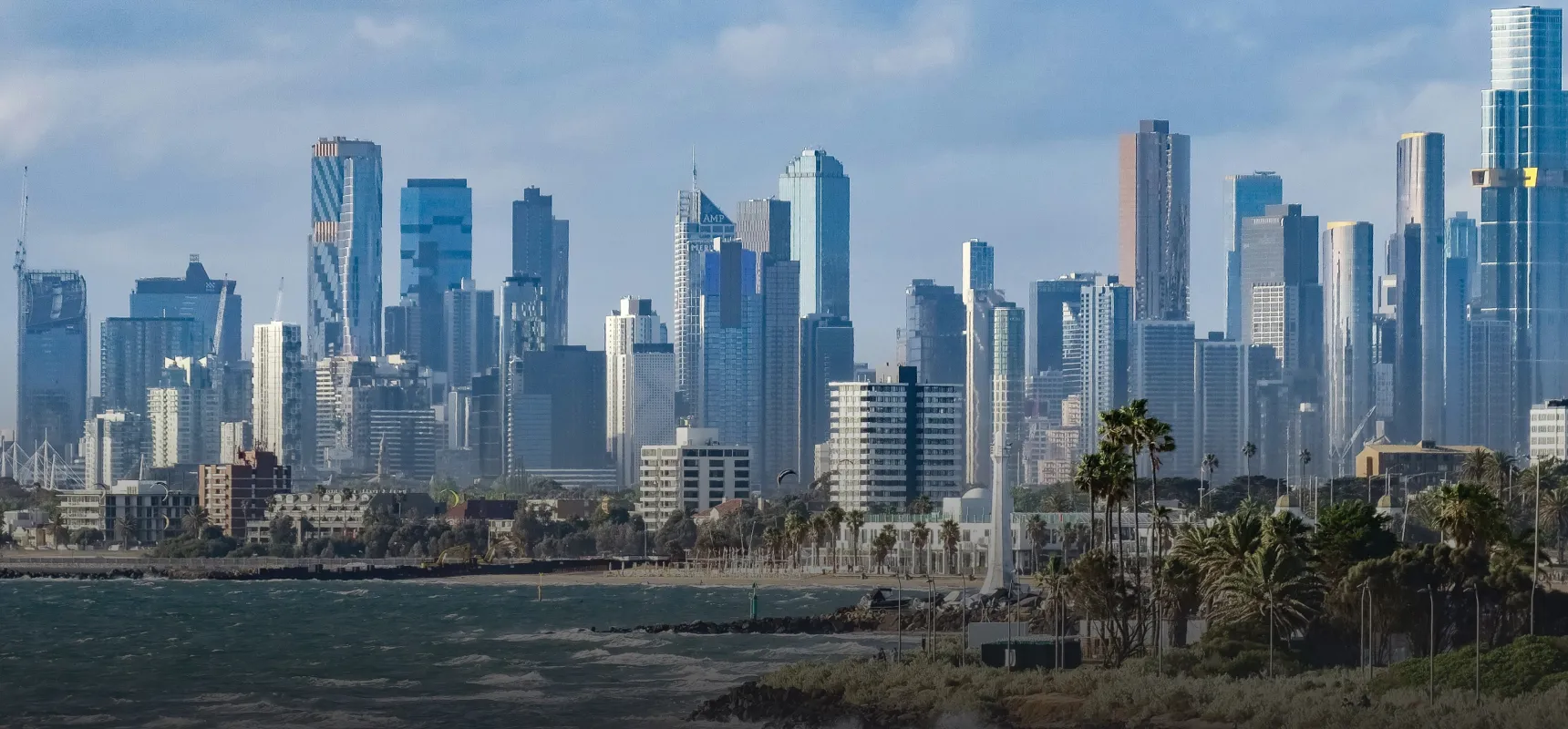 Tel Aviv landscape to display the Unframe office location.