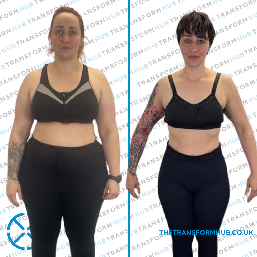 PLACEHOLDER — 40+ male client before and after transformation photo