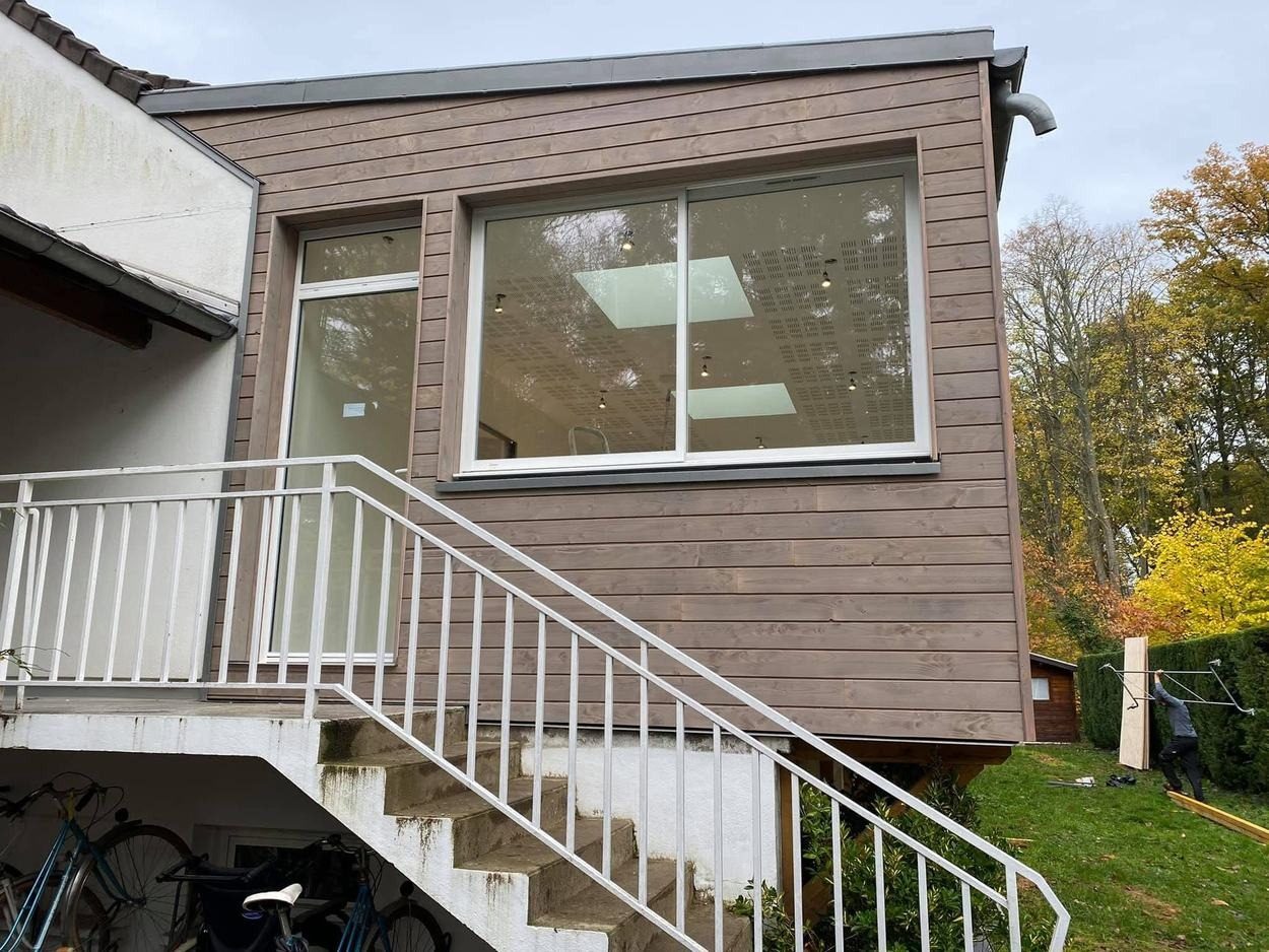 Extension bois en porte-à-faux – Courtry
