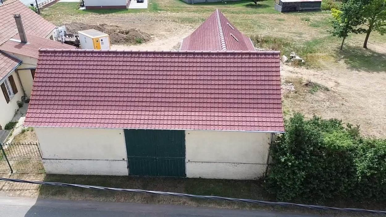 Charpente d'un corps de ferme – Dijon