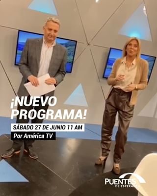Nuevo programa por America TV - Puentes de Esperanza