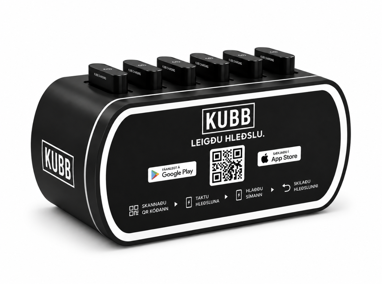 KUBB 6 hólfa stöð