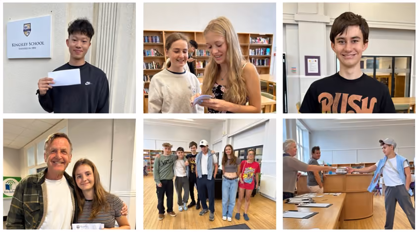 Kingsley School is celebrating outstanding GCSE results this summer