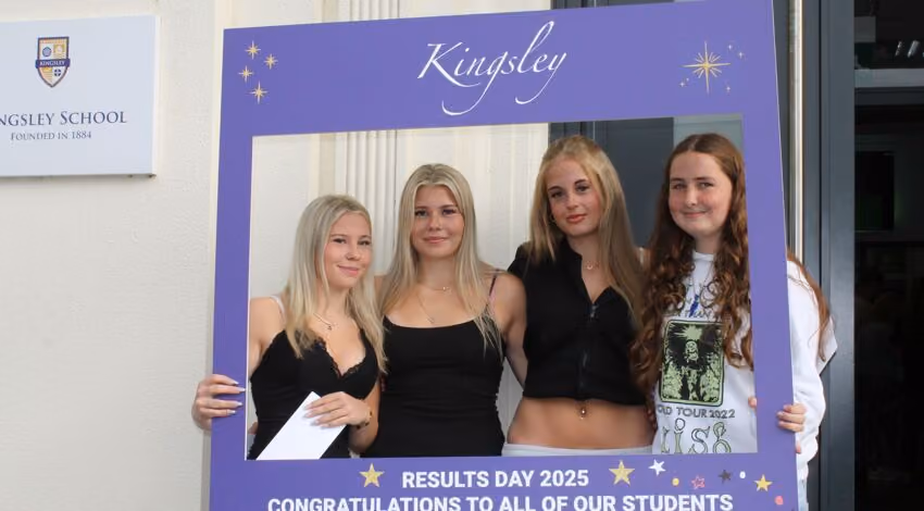 Kingsley School Celebrates Best Ever GCSE Results
