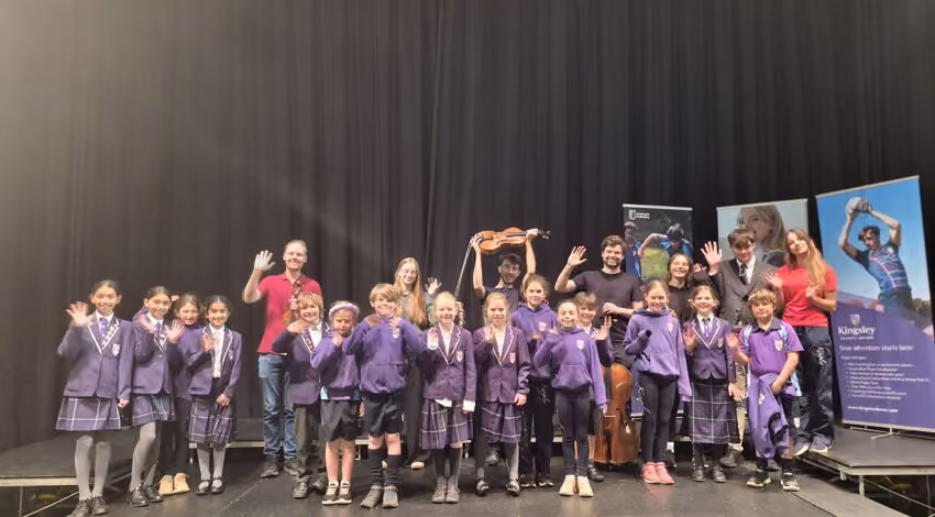 World-Renowned Fibonacci Quartet Enchants Kingsley Students