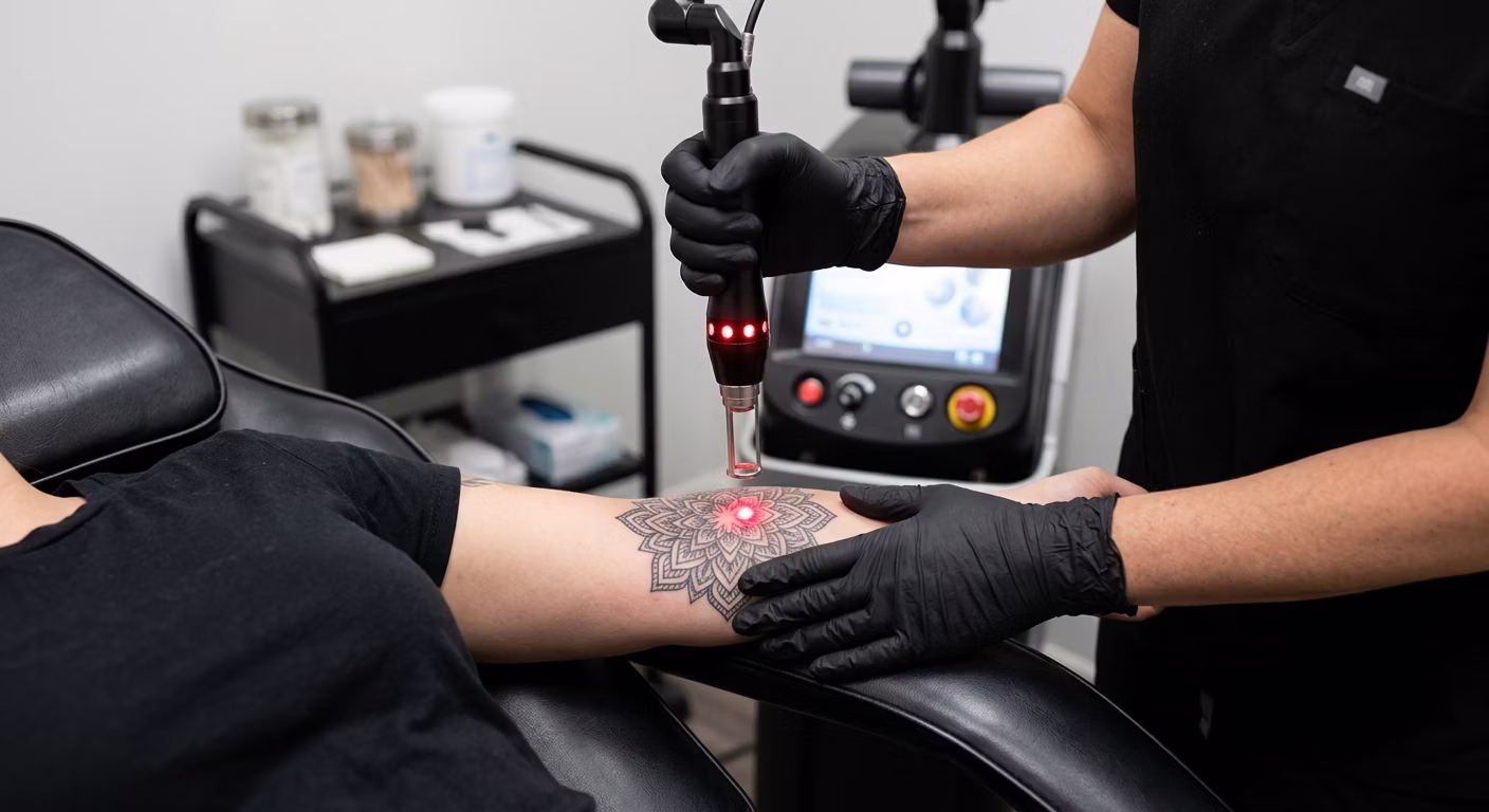 Laser tattoo removal