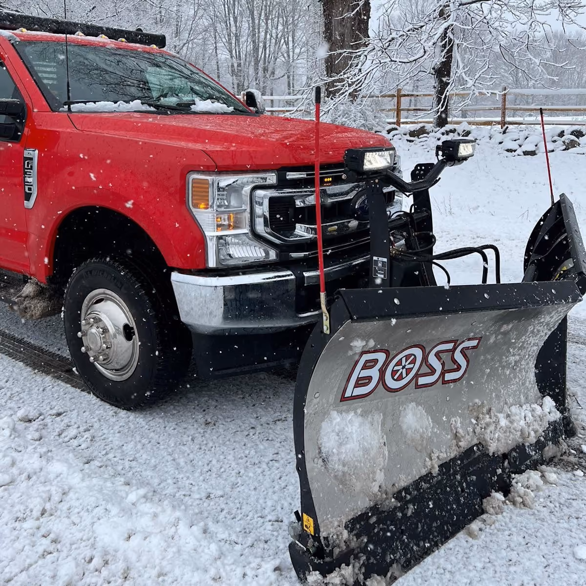 Commercial snow and ice removal by Classic Outdoors