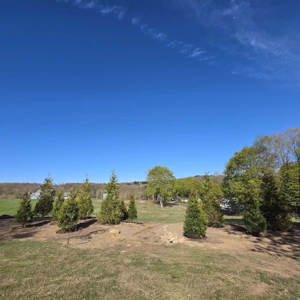 Professionally installed plants and landscape beds in Warren, Connecticut