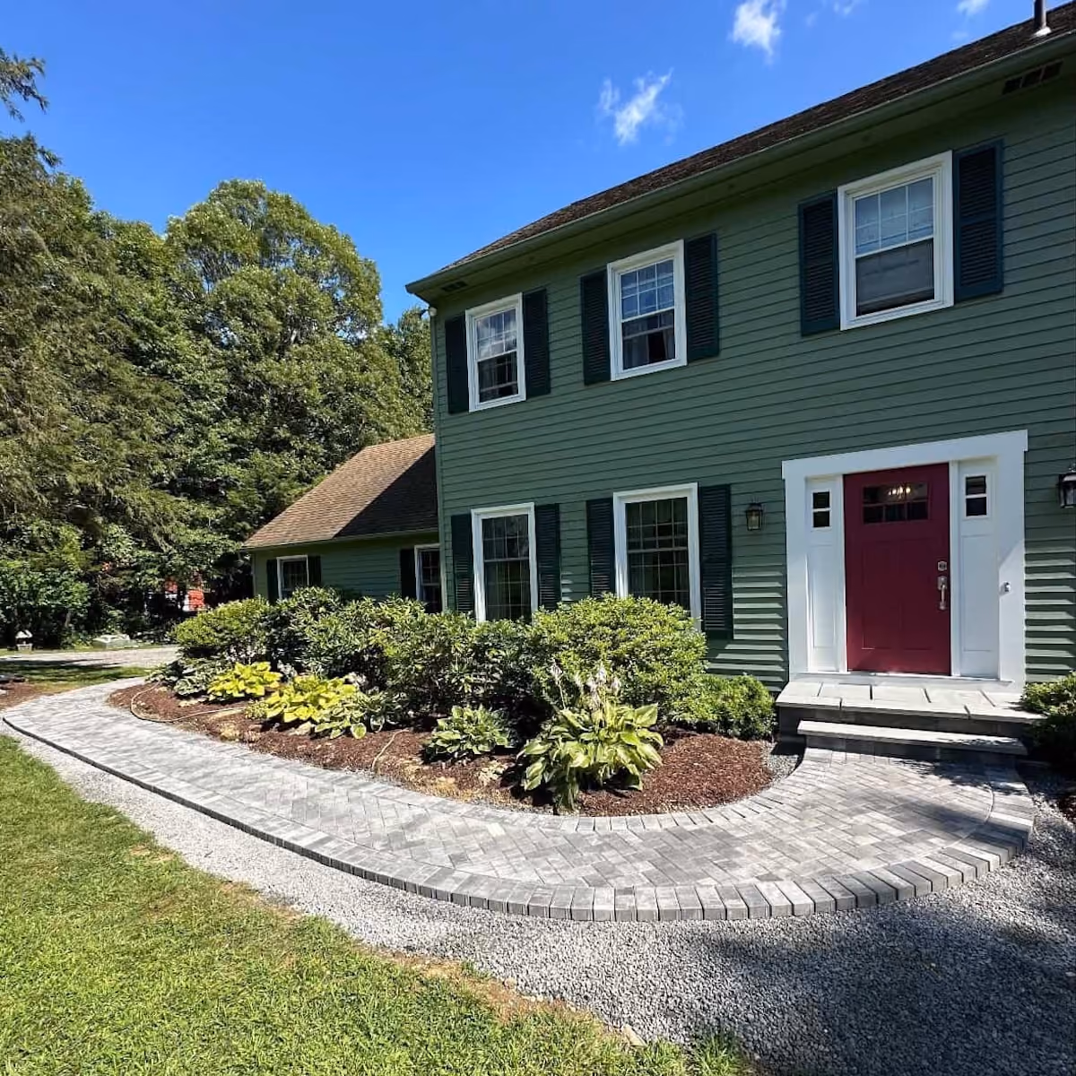 Professional landscape installation in Litchfield County, Connecticut