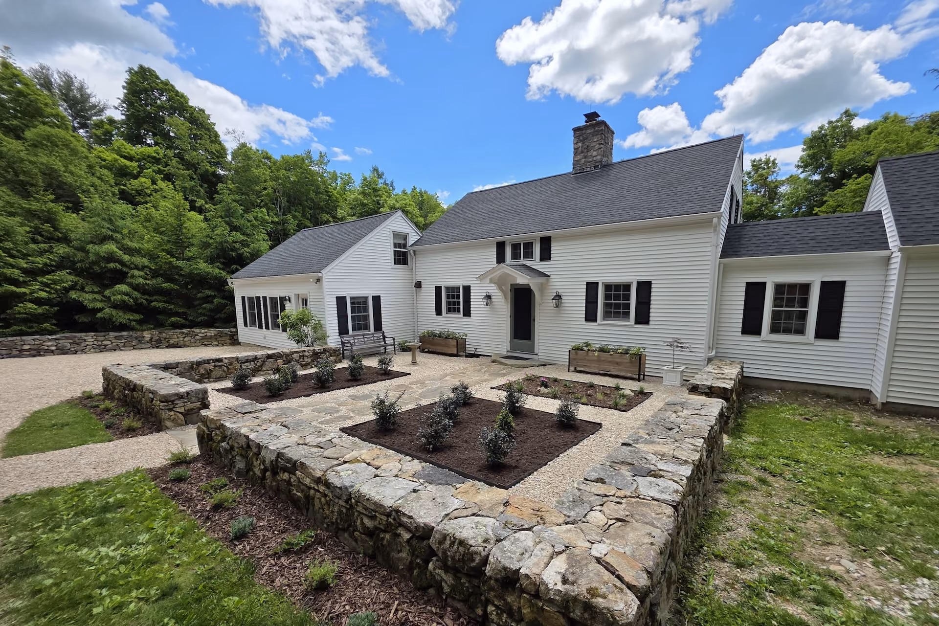 Professional landscaping and property maintenance by Classic Outdoors in Connecticut.