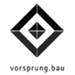 Dies ist das Logo von Vorsprung Bau. Eine Initiative die Rainer Salcher maßgeblich mitgestaltet.