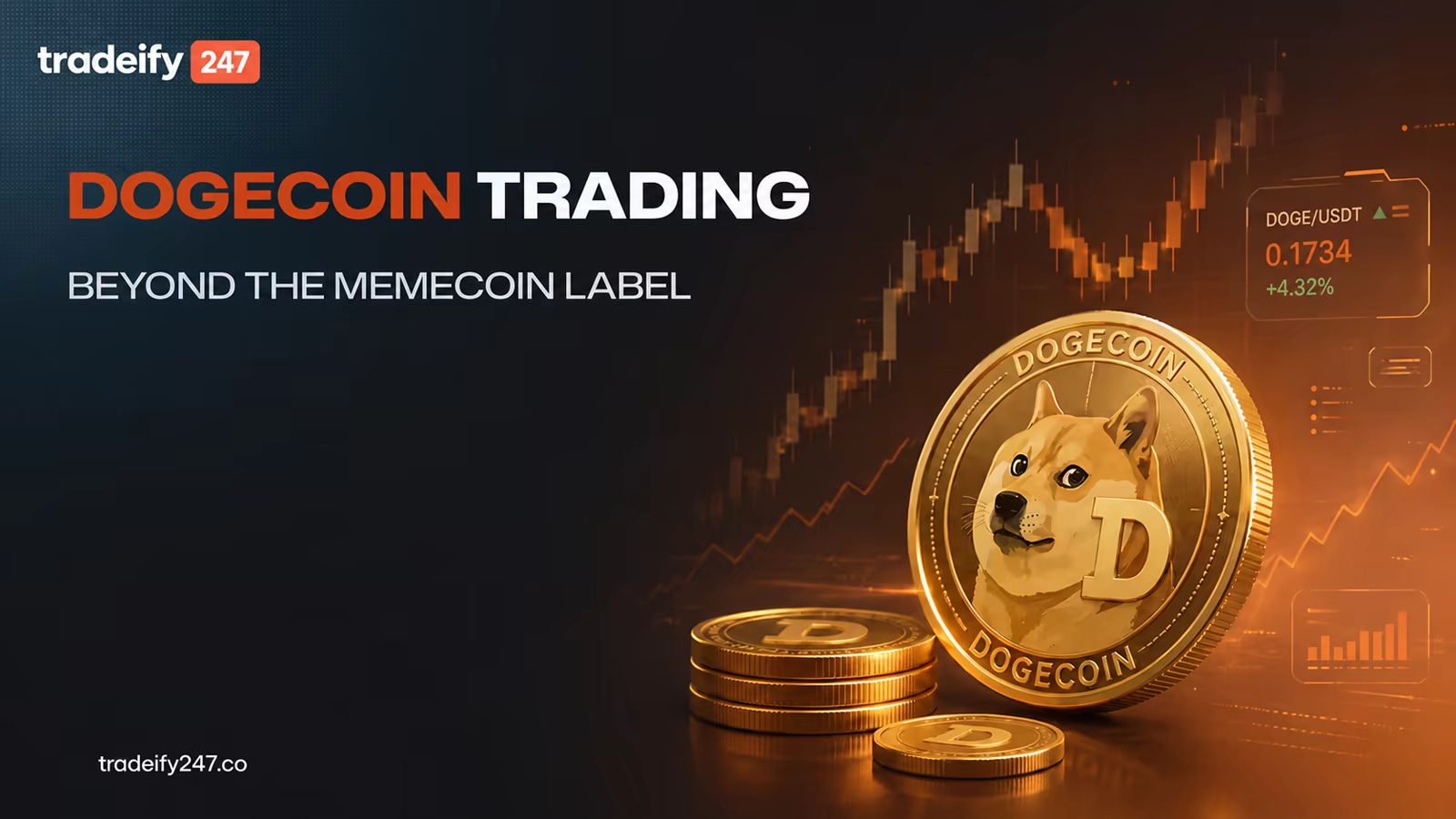 Dogecoin Trading Beyond the Meme Coin Label — Tradeify247