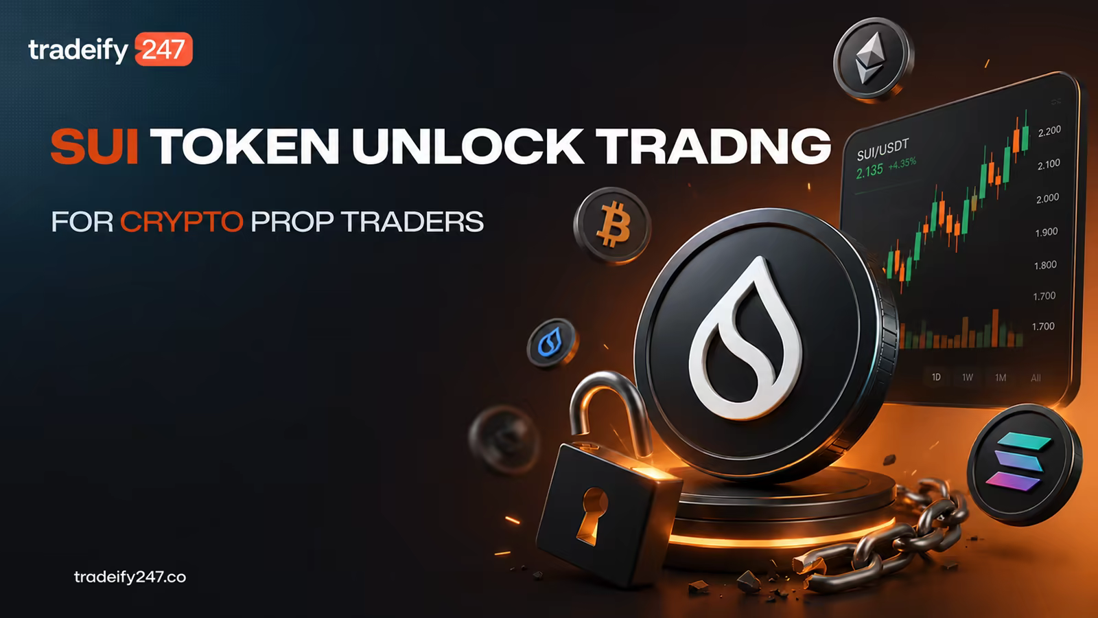 SUI Token Unlock Trading for Crypto Prop Traders