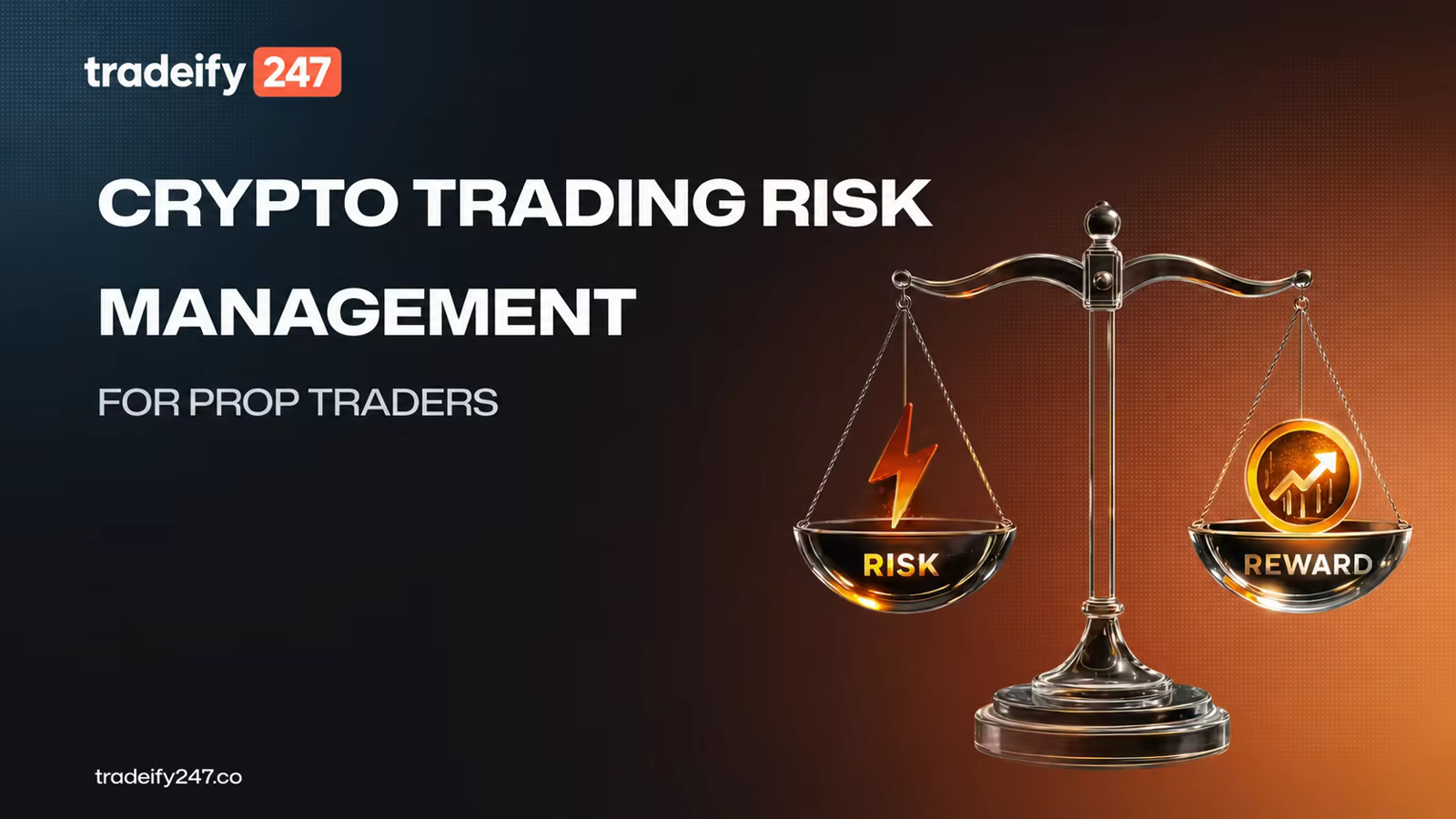 Crypto Trading Risk Management for Prop Traders — Tradeify247