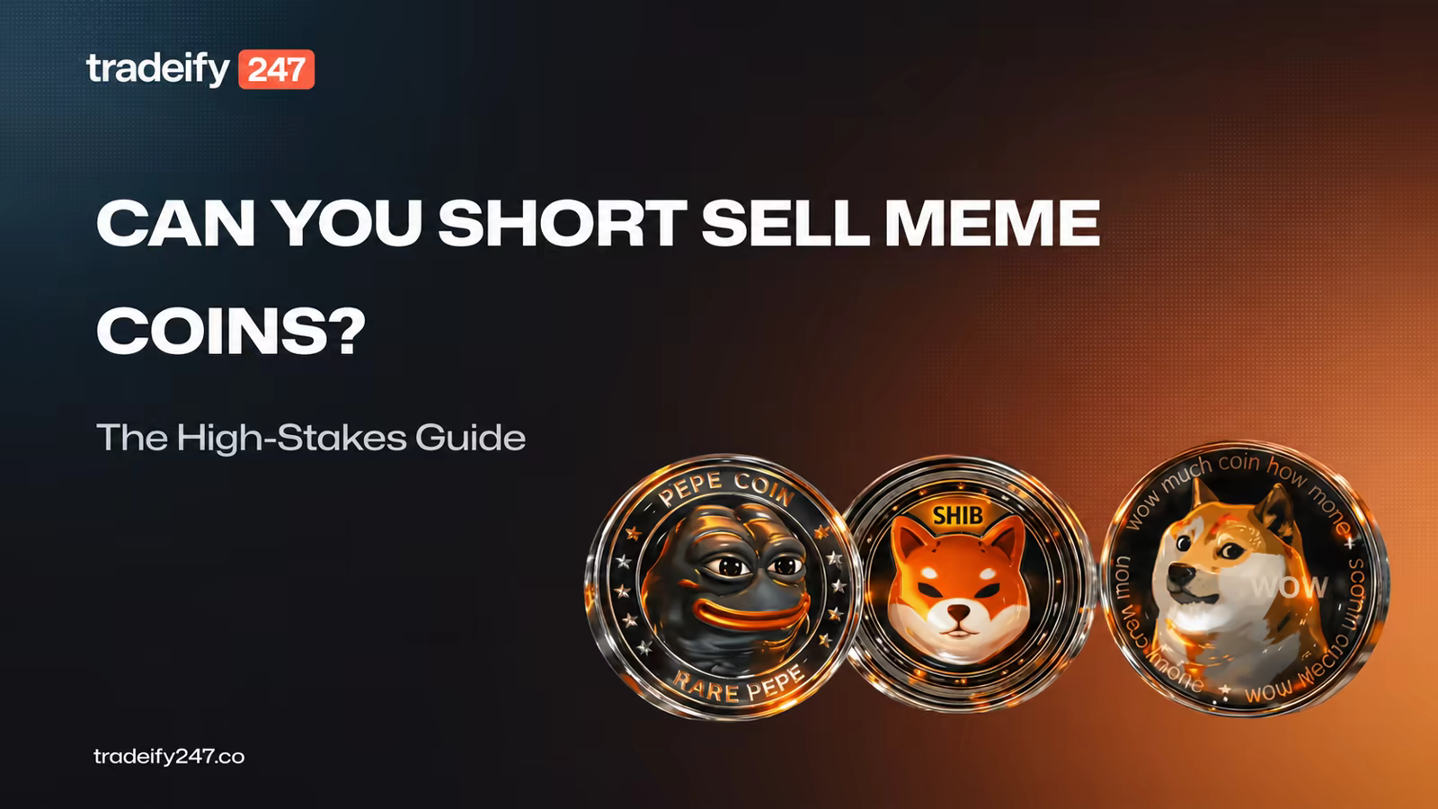 Can You Short Sell Meme Coins? The High-Stakes Guide — Tradeify247