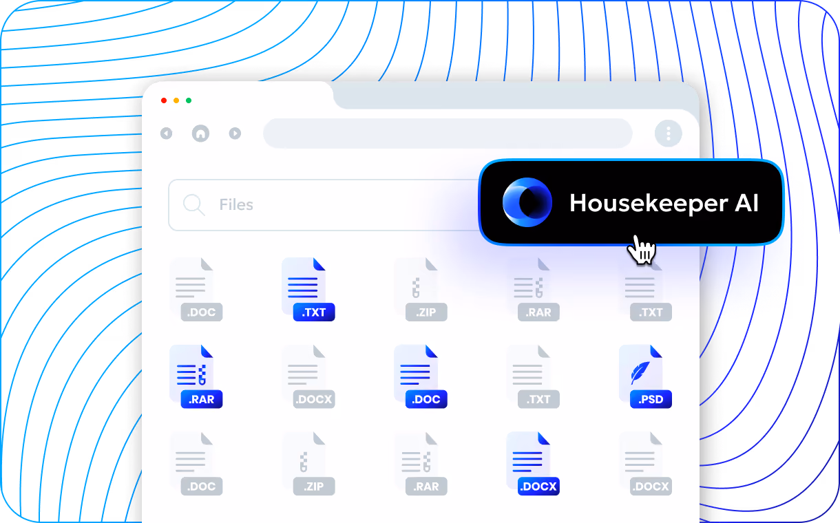 Screenshot of a Houskeeper AI agent