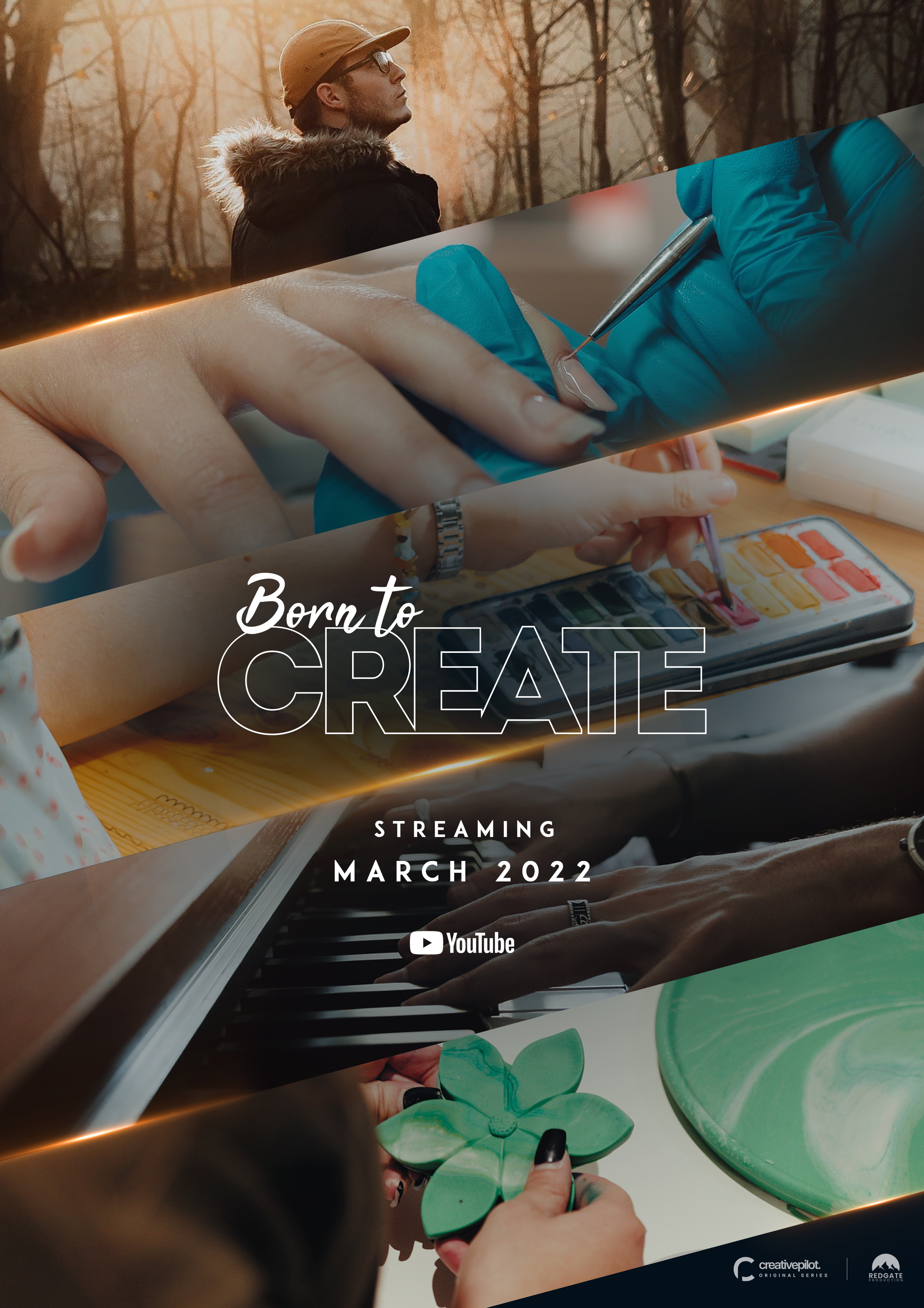 Born to Create Poster