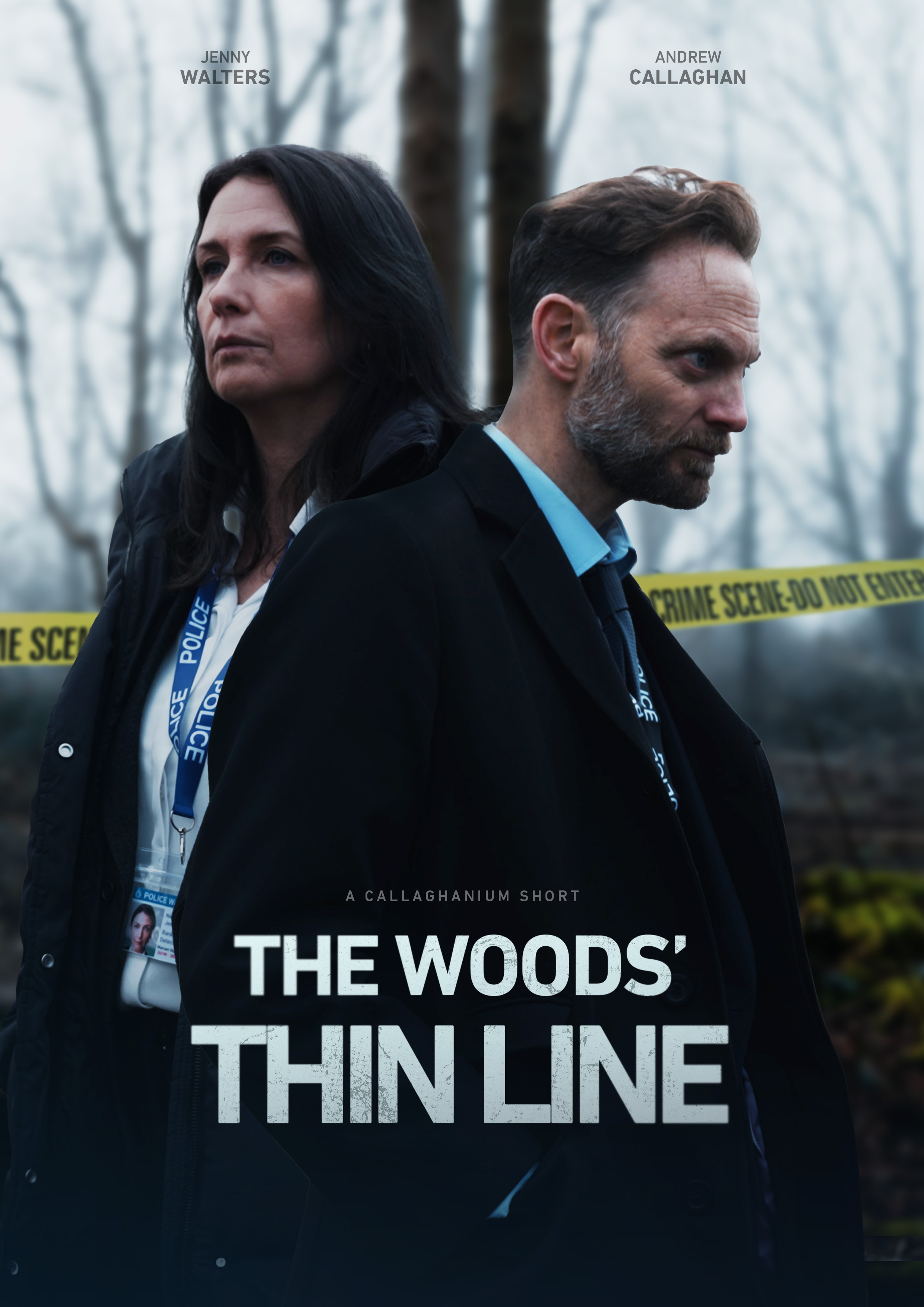 The Woods' Thin Line Poster