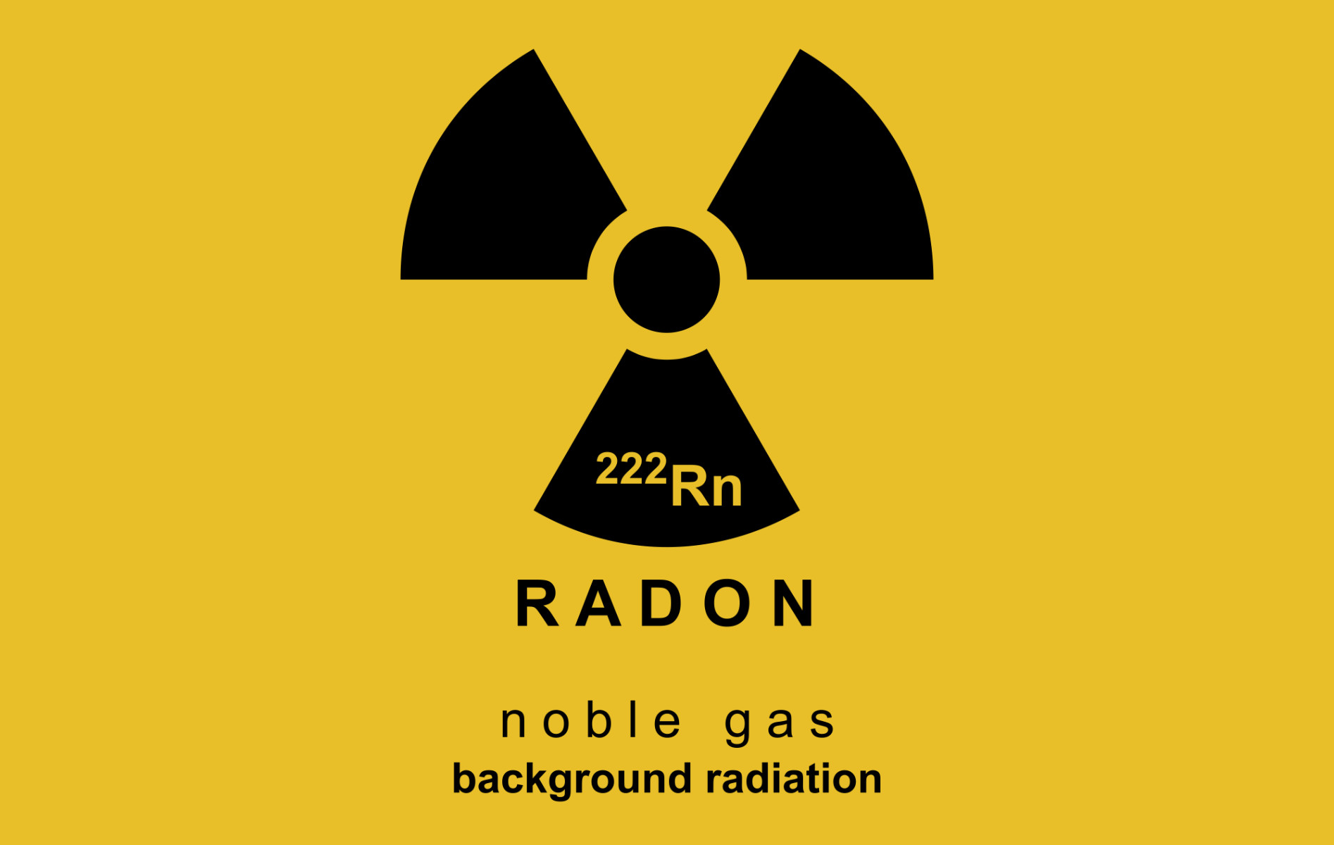 Radiation symbol.