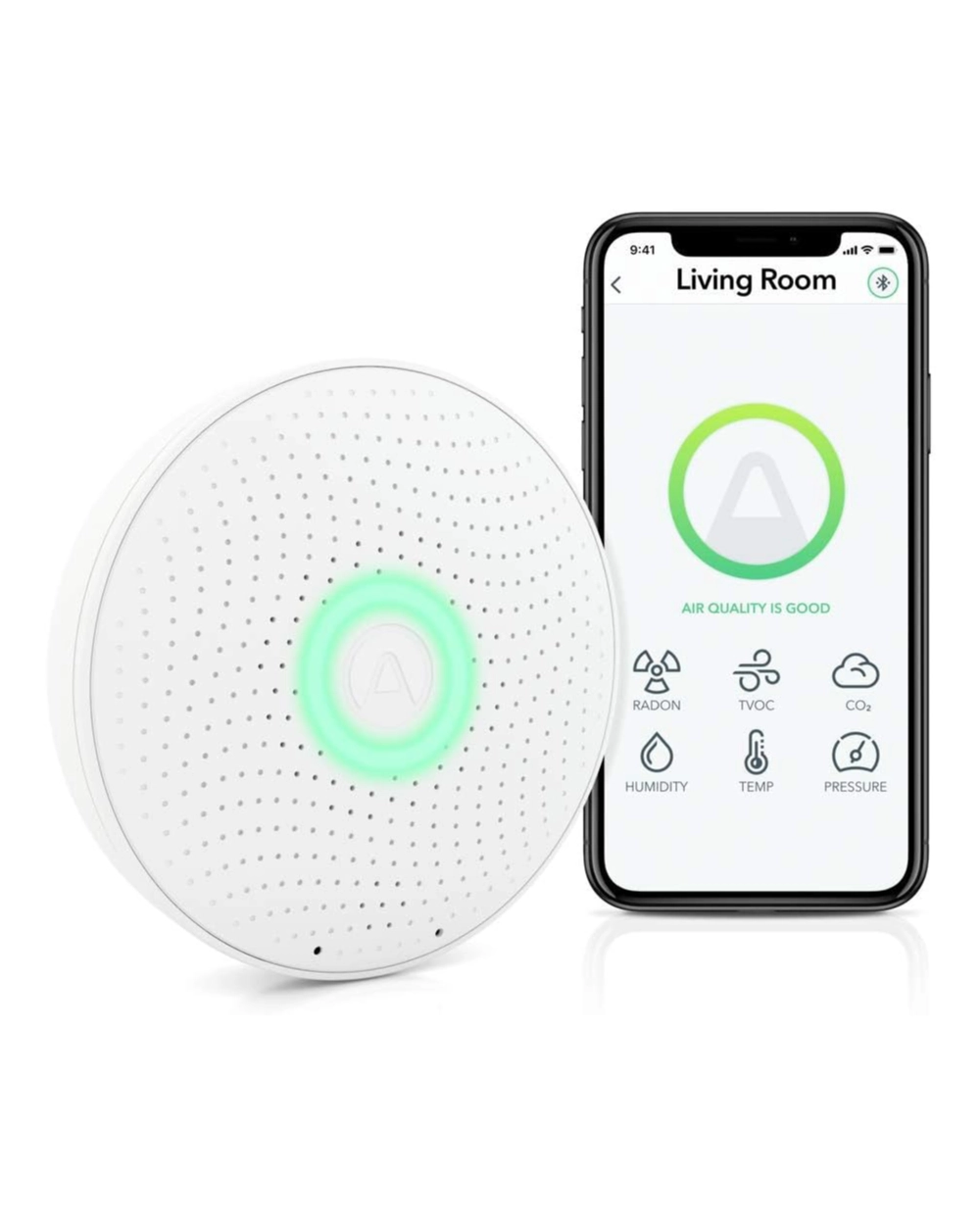 Air Things Radon Monitor for home use.