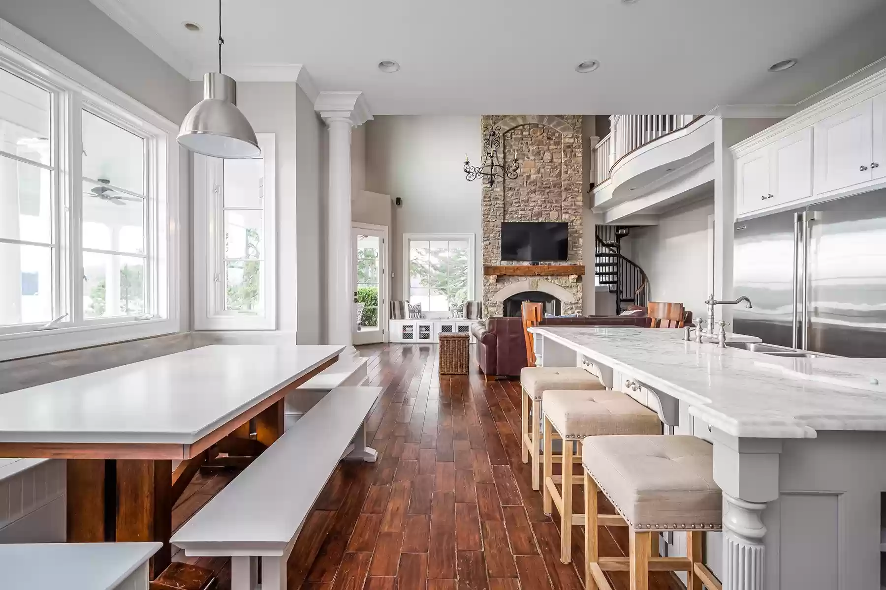 Renovated Lakehouse Kitchen