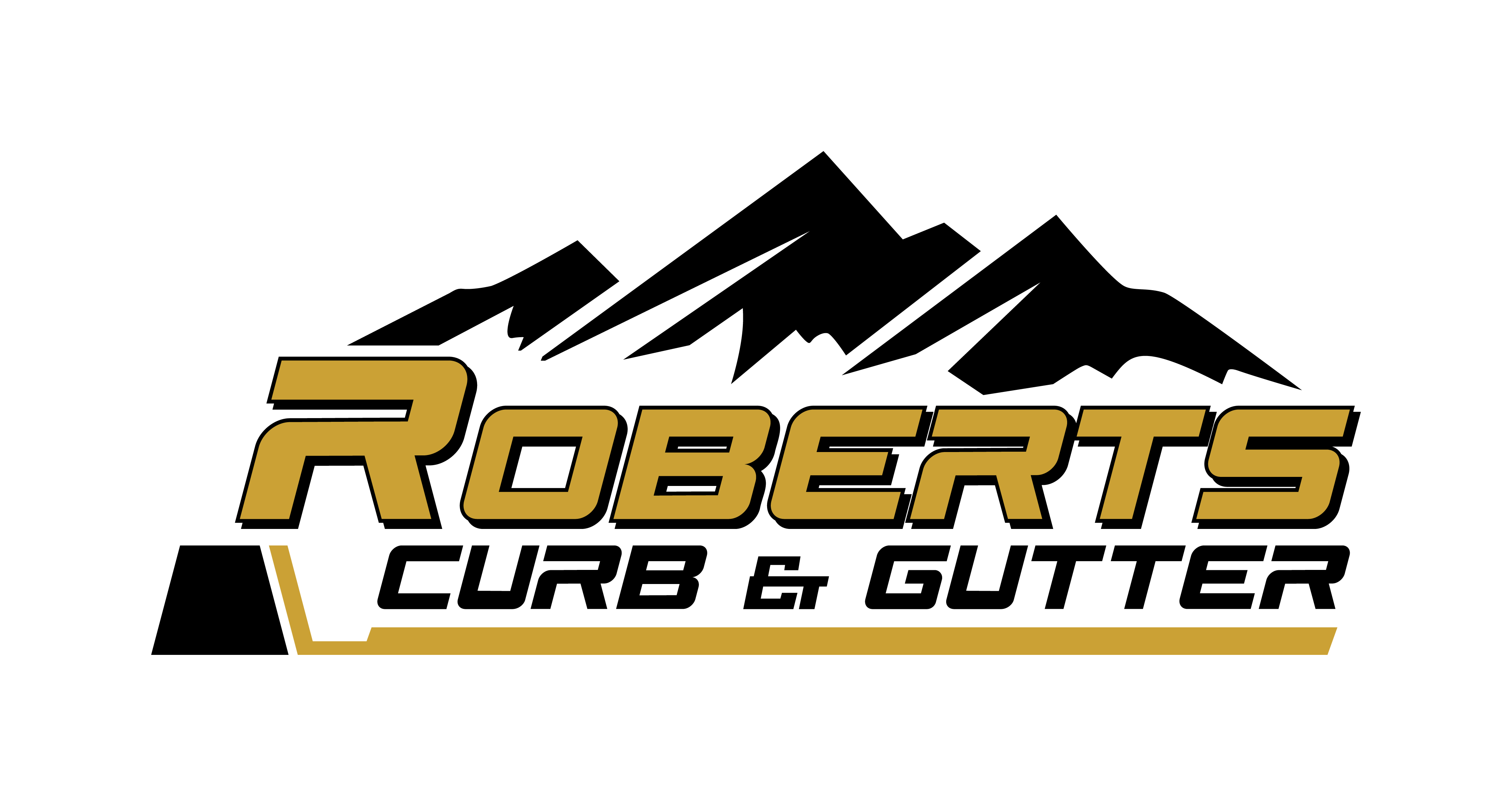 Roberts curt & gutter logo.