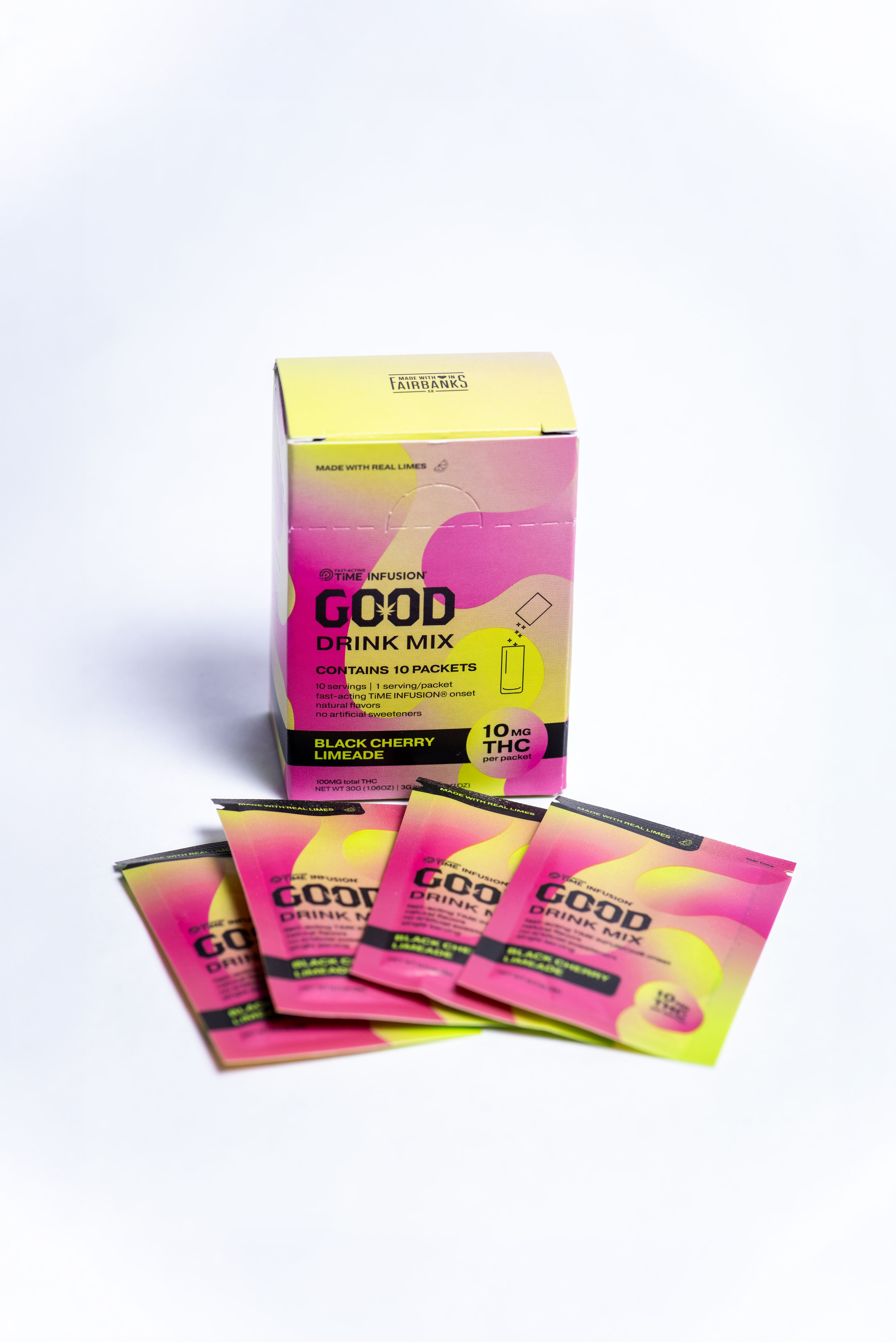 GOOD Drink Mix packet and box