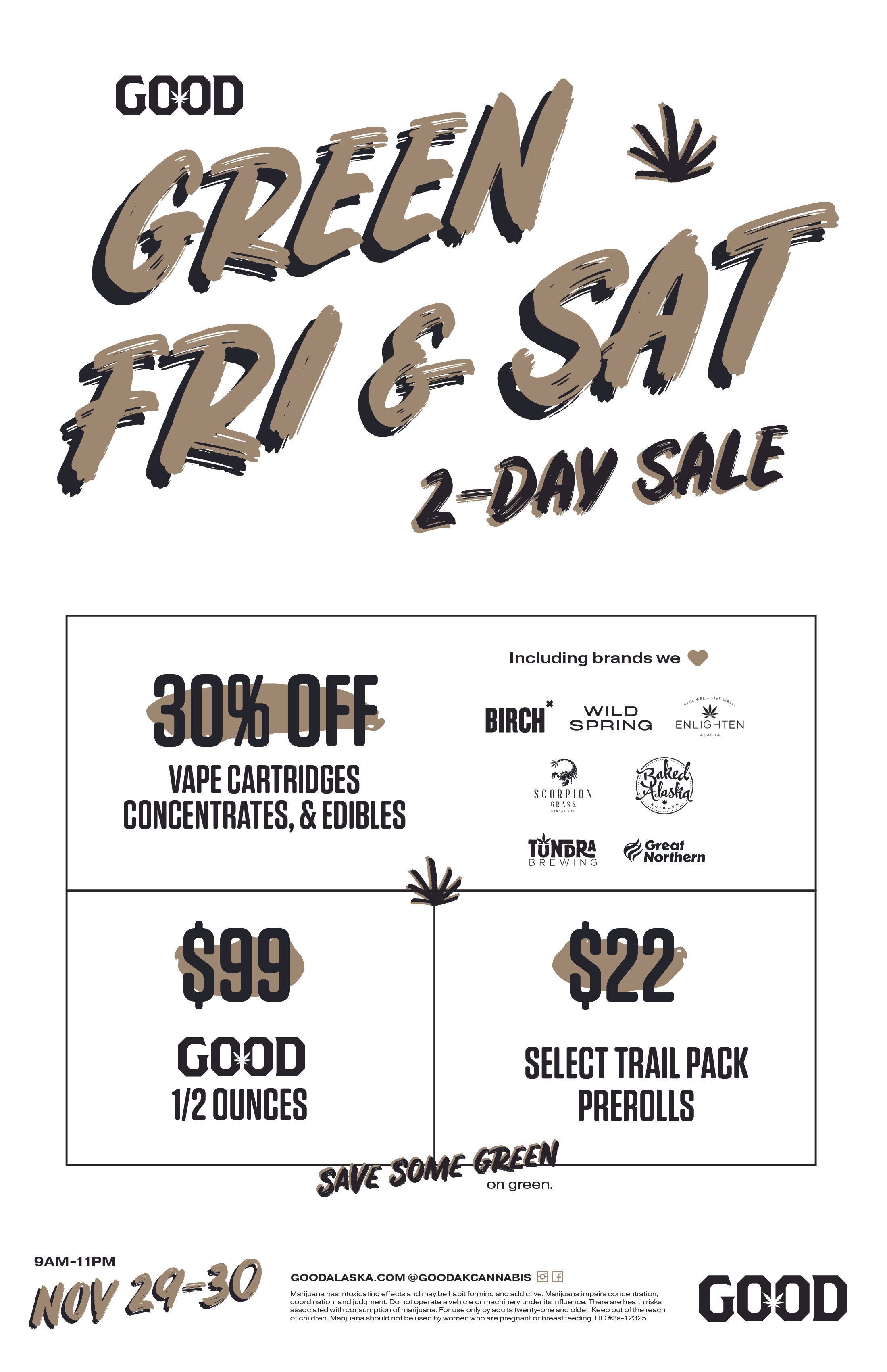 GOOD Green Friday-Saturday 2024