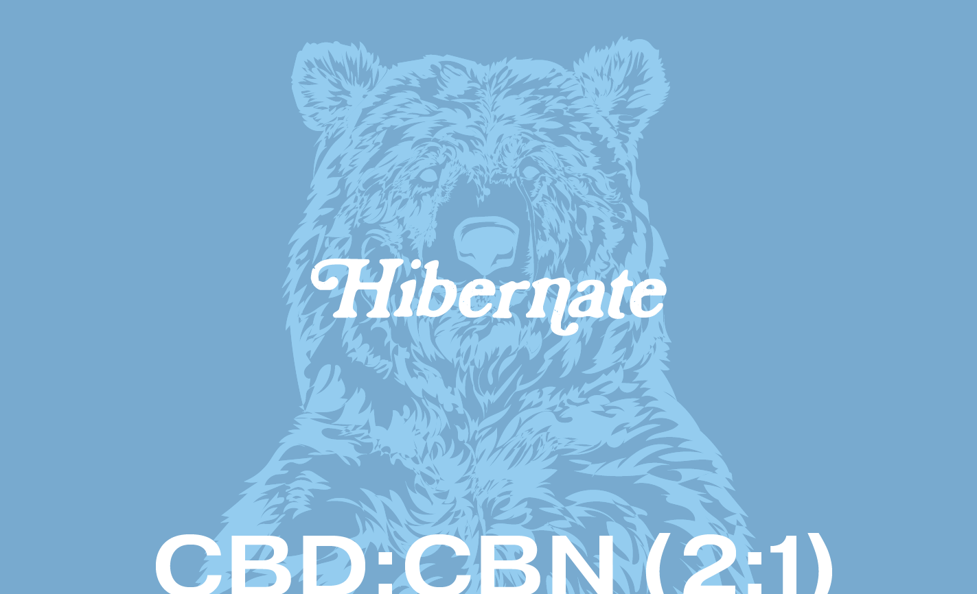 Hibernate Be a skillful sleeper. Inspired by the peaceful hibernation of winter animals, Hibernate combines CBD, CBN, and functional terpenes to help you slide into deep, restorative sleep.