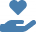 Minimalist illustration of a small blue ocean wave on a white background.