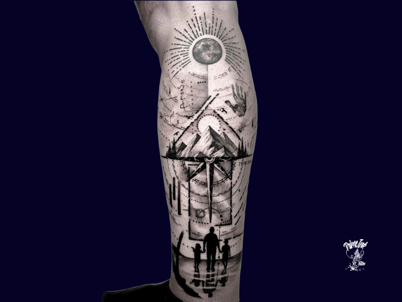 Patchwork Tattoo