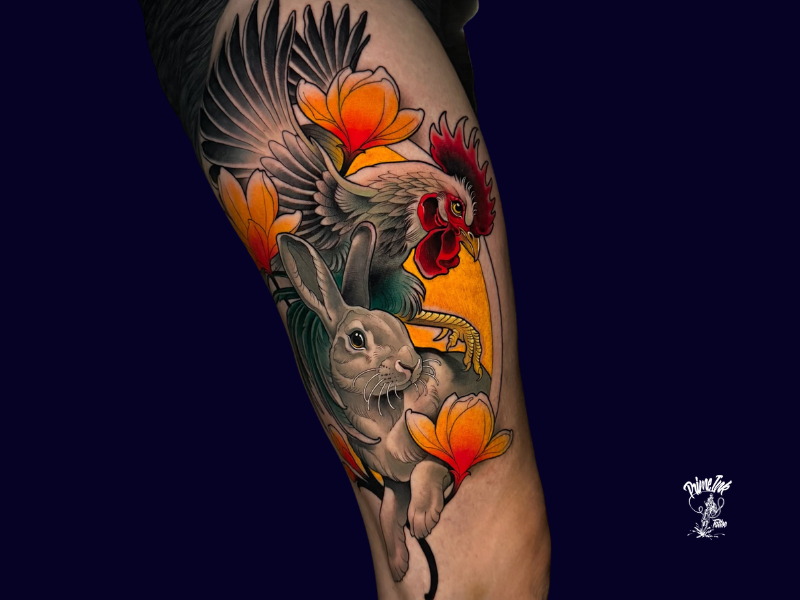 Neotraditional Tattoo