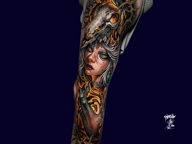 Neotraditional Tattoo