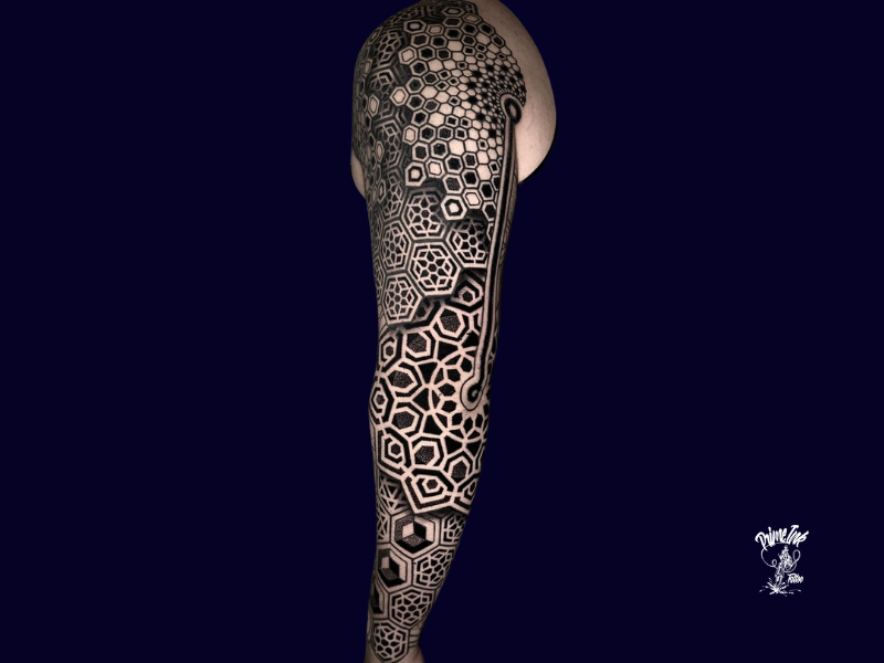 Geometrische Tattoo