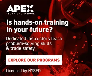 Apex Technical School display ad size variant 1 of 2