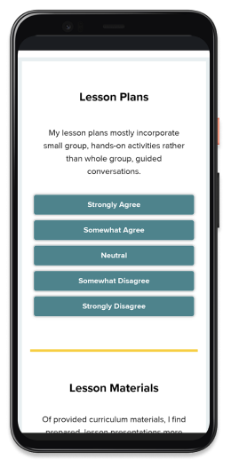 McGraw Hill teaching style result screen 1 of 5