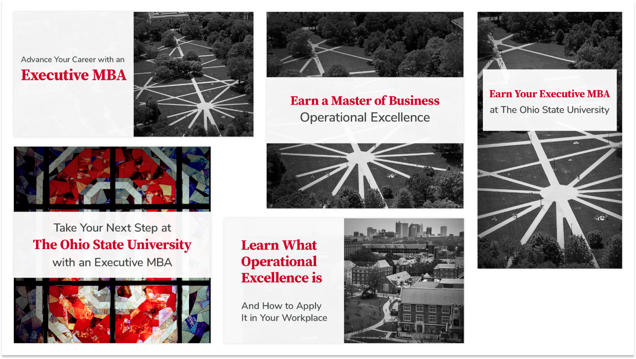 Ohio State Executive Campaign overview visual