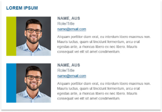 Allied Universal completed email campaign example
