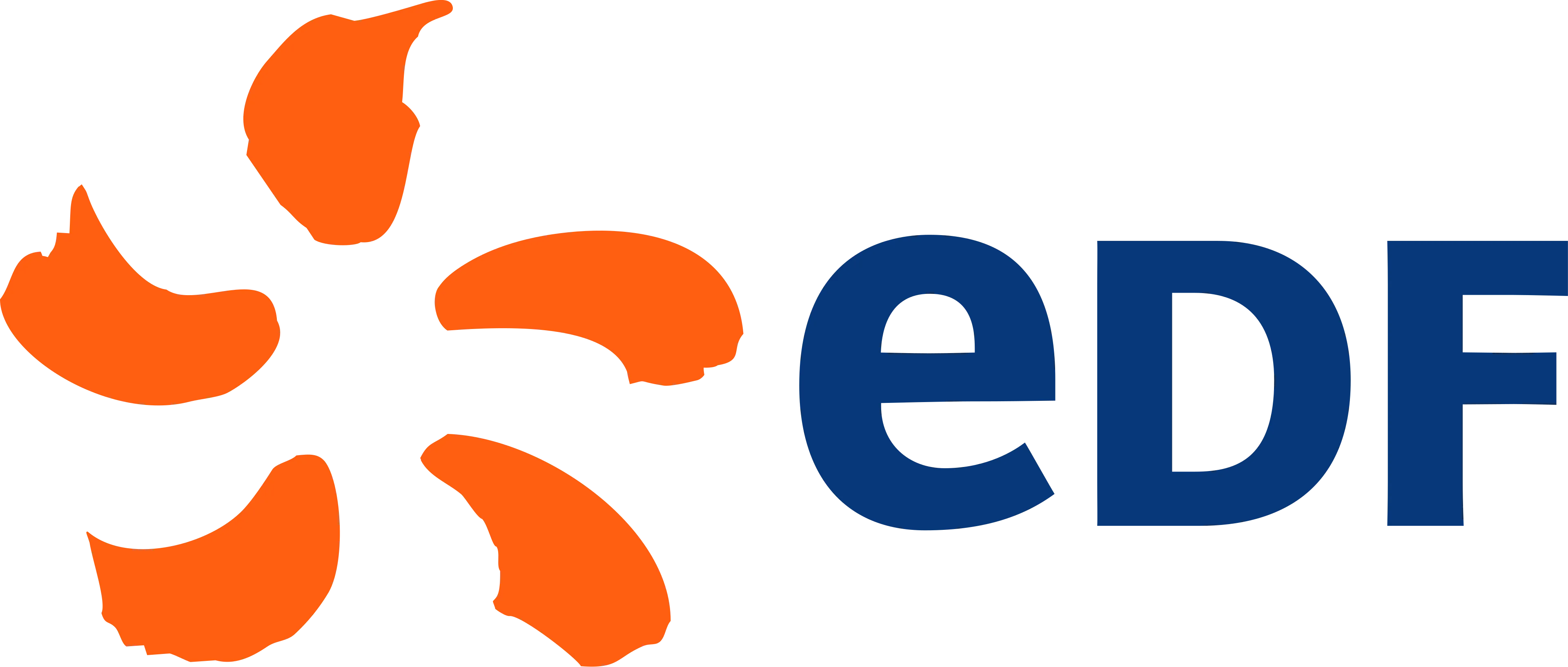 Logo EDF, Électricité de France