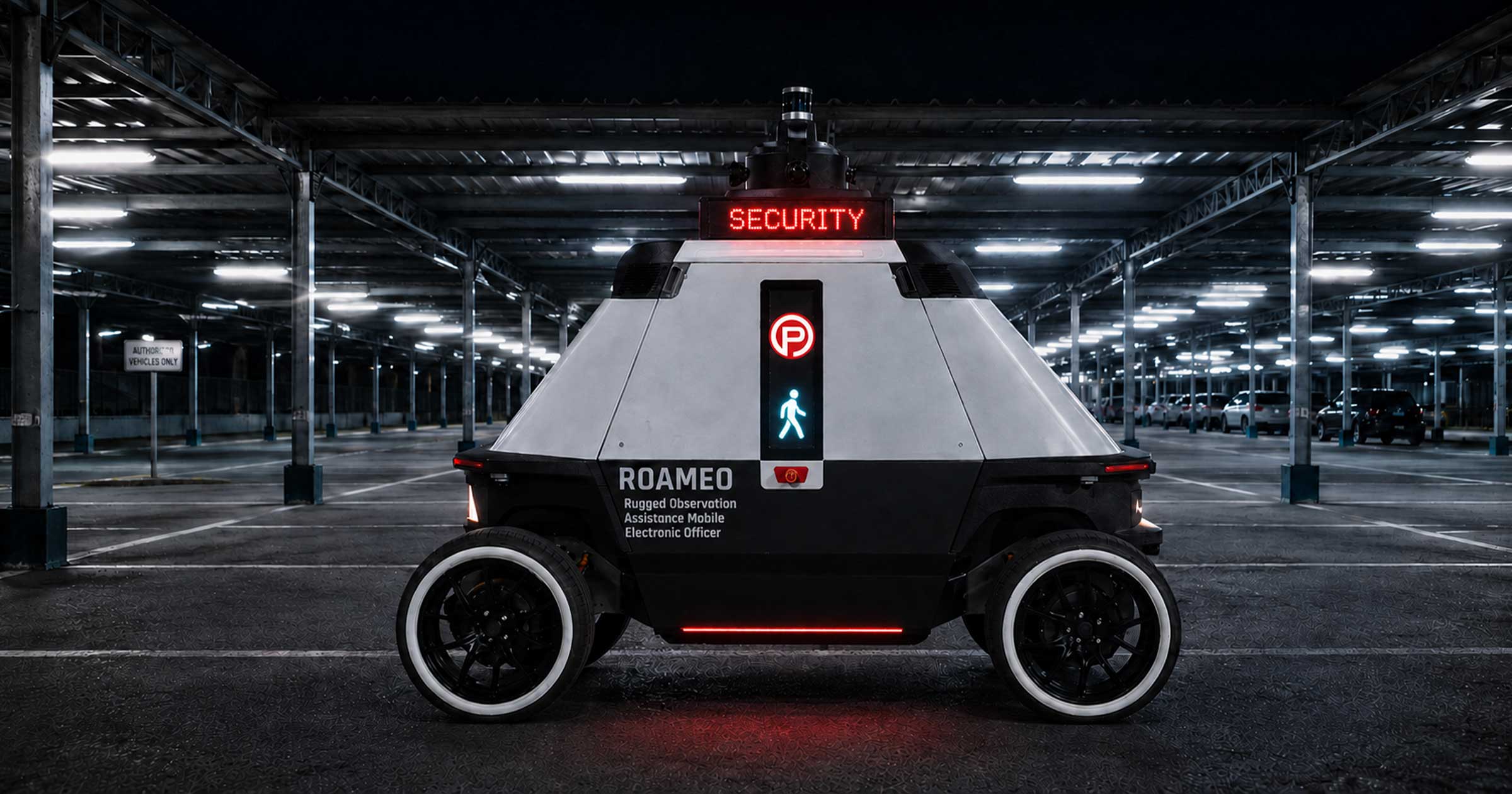ROAMEO autonomous patrol vehicle