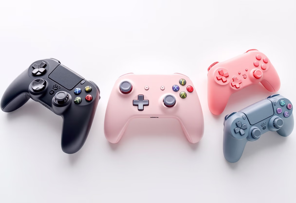 image of a lively gaming area (for a gaming and entertainment)