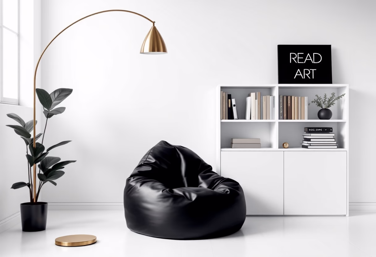 image of reading nook with books (for an accountant & cpa firm)