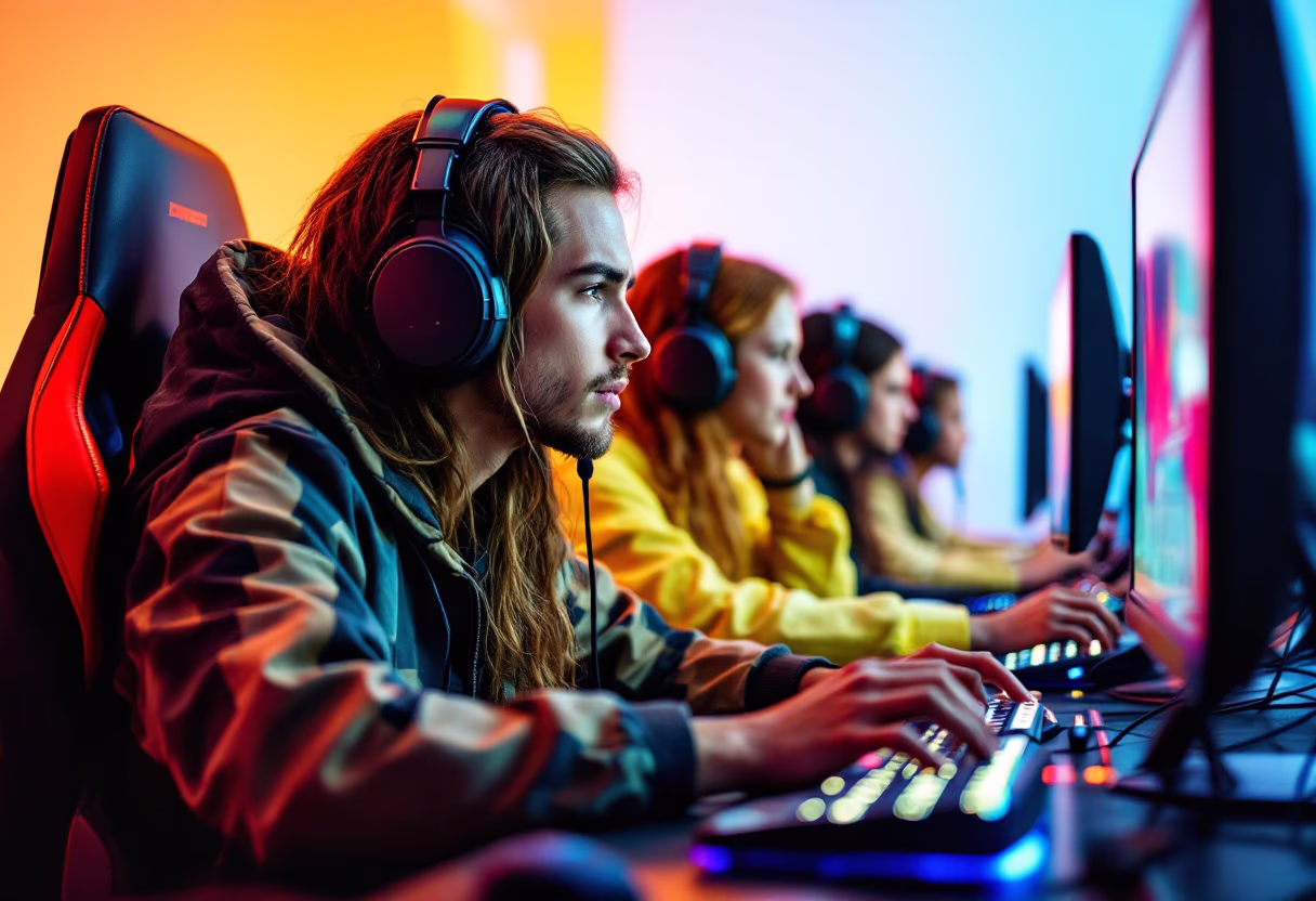 image of gaming competitions (for a gaming and entertainment)