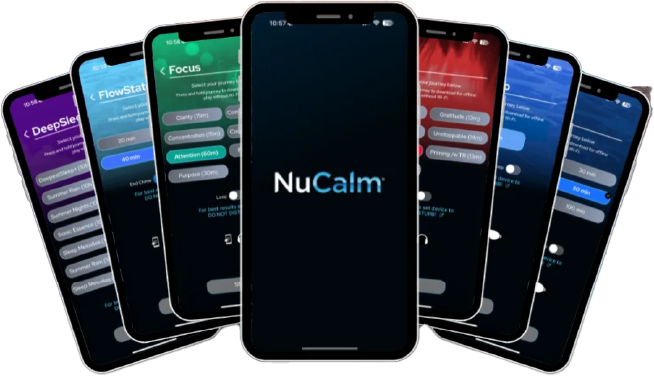 The NuCalm app