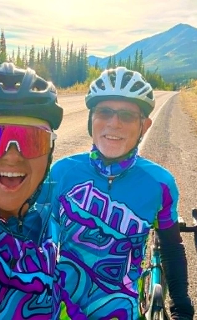 Alchemy of Ride jersey on the open road