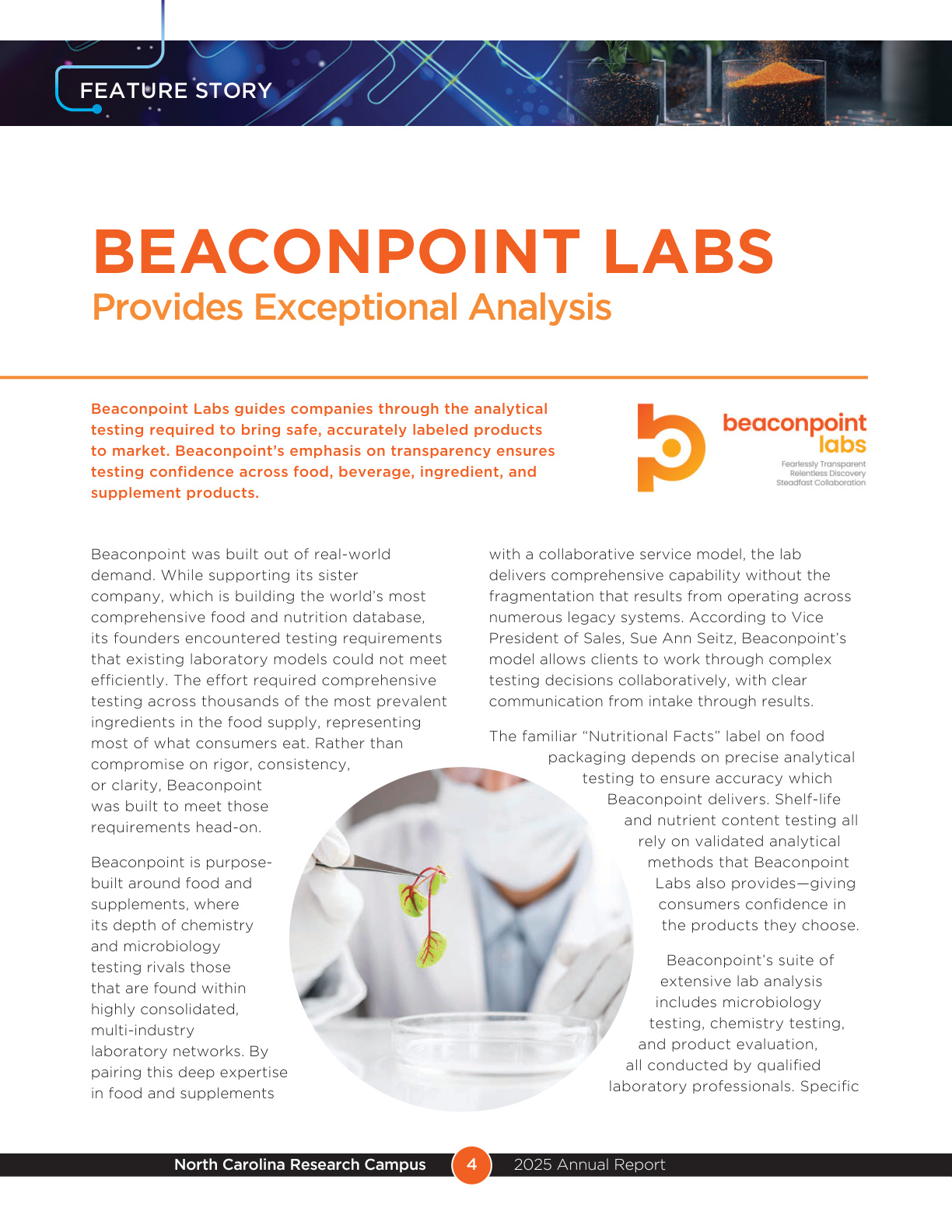 WISEcode Labs NCRC 2025 Annual Report Page 1