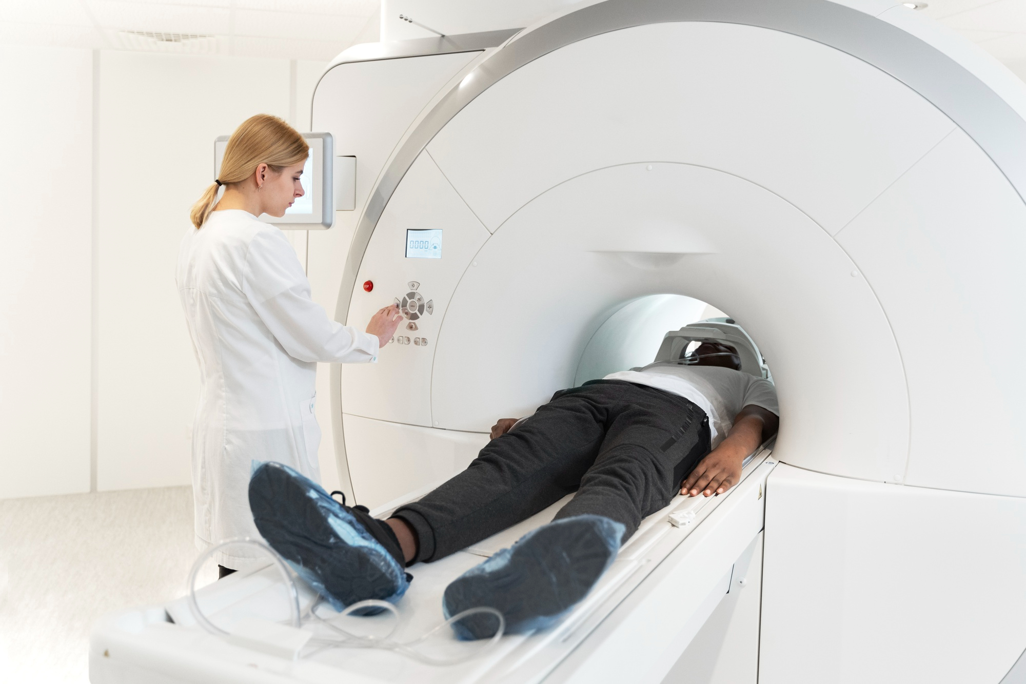 CT for colon cancer.