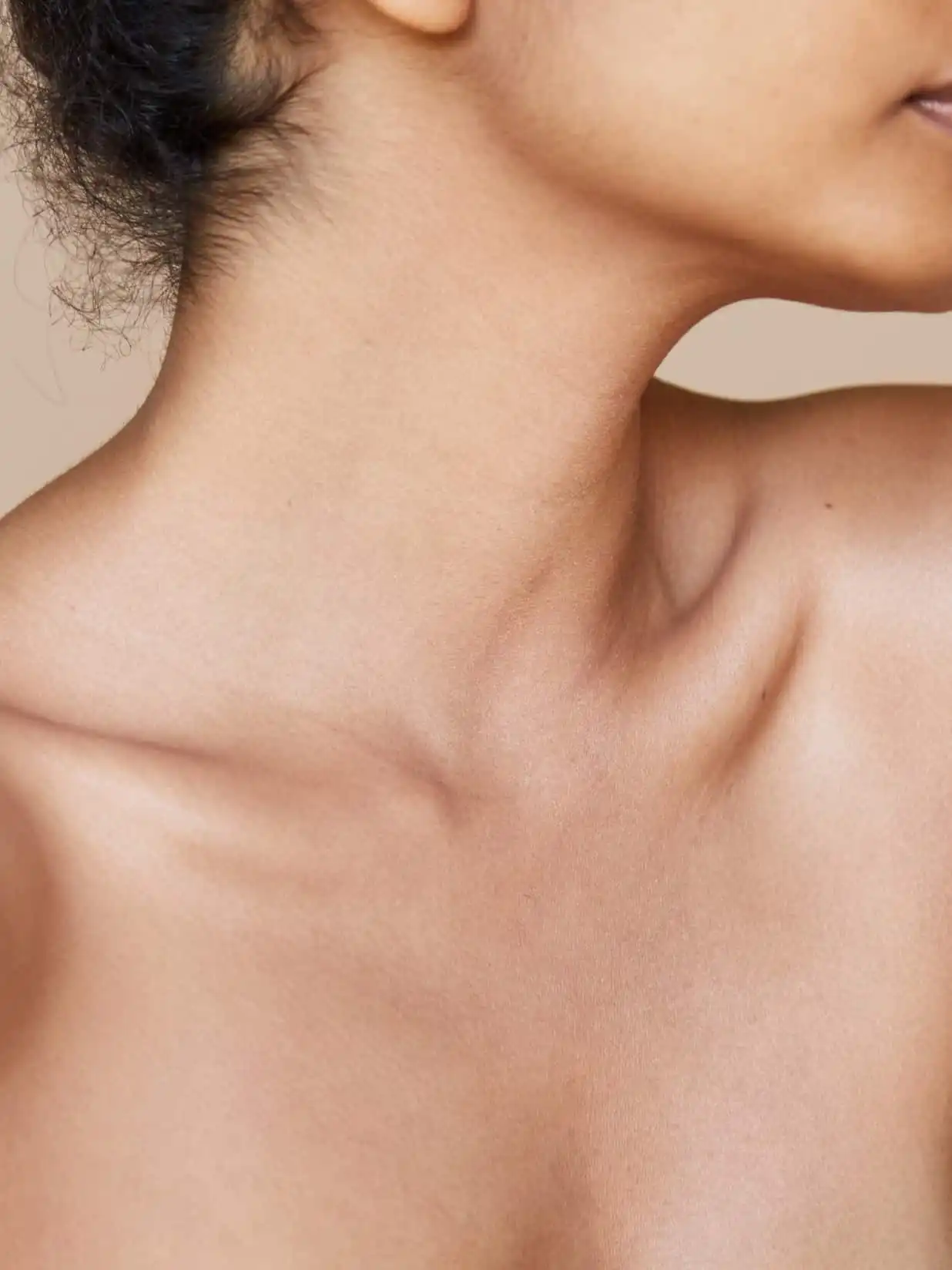 Woman upper body